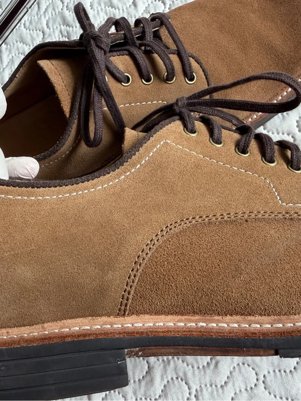 UGG Jovic Buck Men’s Chesnut Tan Suede With ENERG Comfort System Insole Size 10